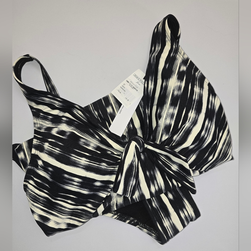 Robin Piccone Monochrome Striped Swimwear